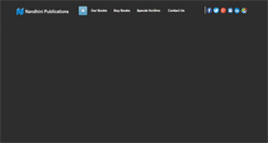 Desktop Screenshot of nandhinipublications.com