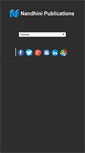 Mobile Screenshot of nandhinipublications.com